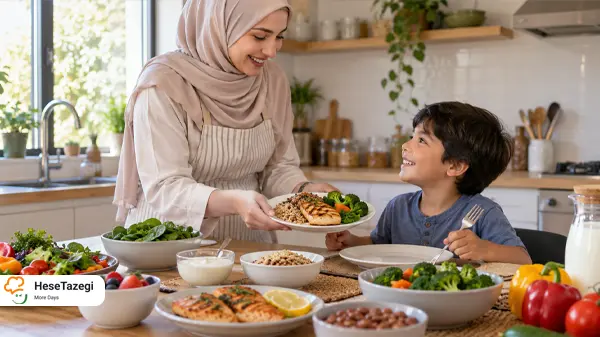 غذاهای مفید برای افزایش قد کودکان