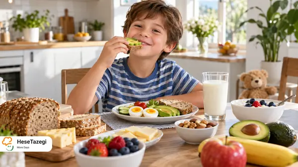 غذاهای مفید برای افزایش قد کودکان