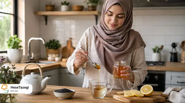 سیاه دانه و عسل