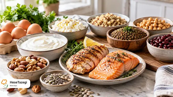 میزان پروتئین مورد نیاز برای هر فرد