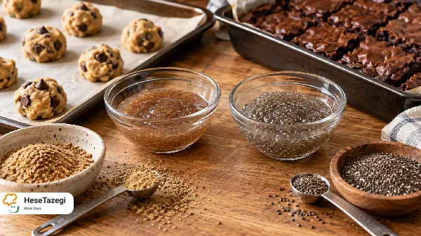 جایگزین تخم مرغ در شیرینی