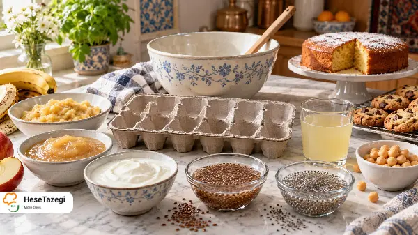 جایگزین تخم مرغ در شیرینی