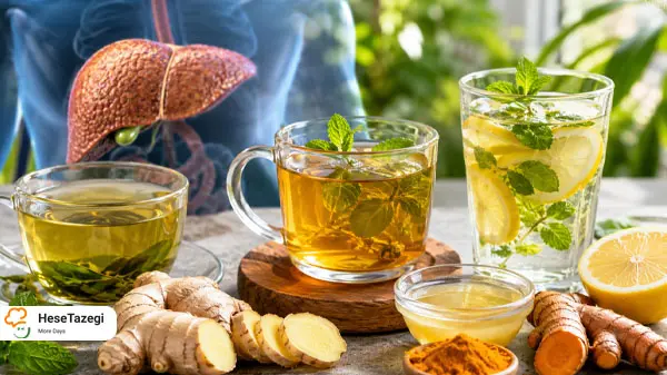 نوشیدنی های مفید برای کبد چرب