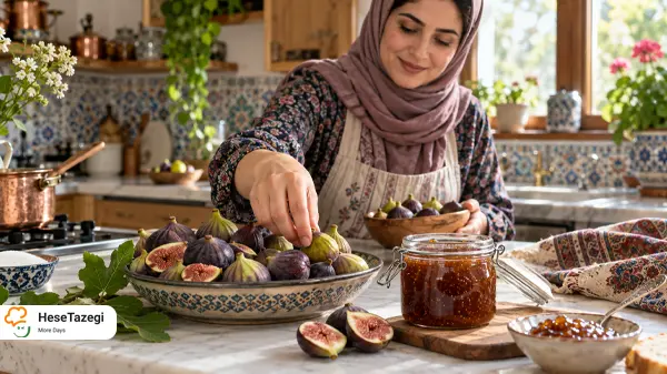 طرز تهیه مربا انجیر در خانه