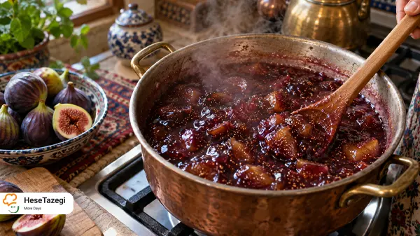 طرز تهیه مربا انجیر
