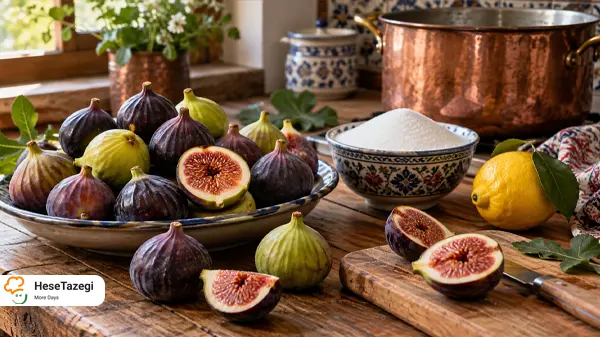 طرز تهیه مربا انجیر خانگی