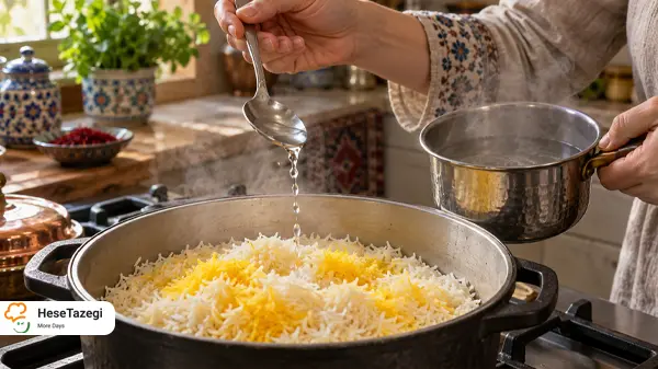 راه زنده برداشتن برنج
