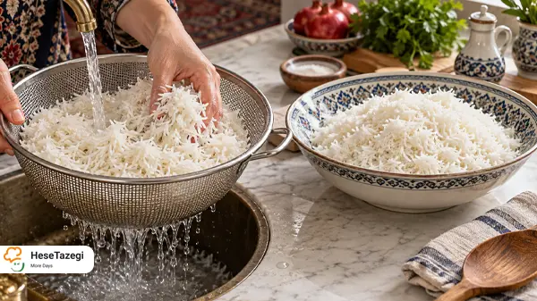 رفع شوری برنج