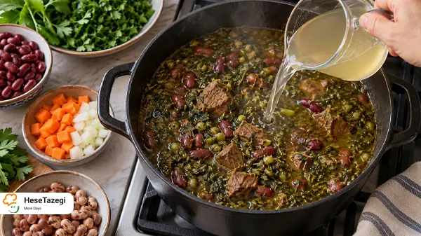 راه رفع شوری غذا