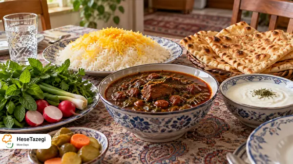رفع تندی غذا