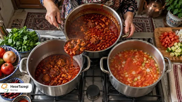 راه رفع تندی سریع غذا