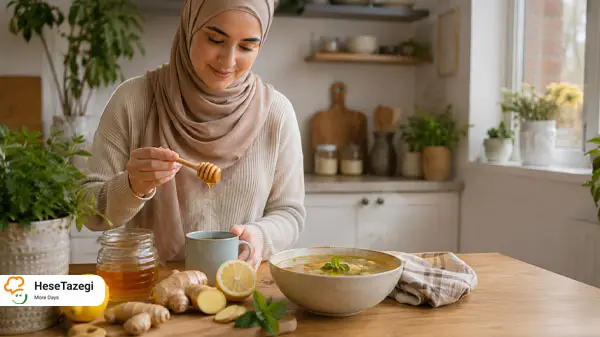غذاهای مفید برای سرفه کودک