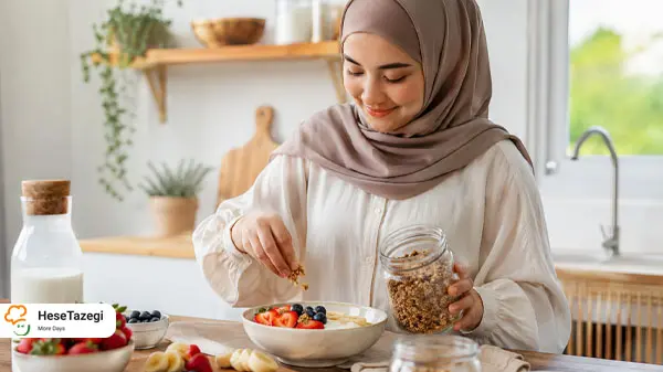 فواید و ارزش غذایی گرانولا-۱