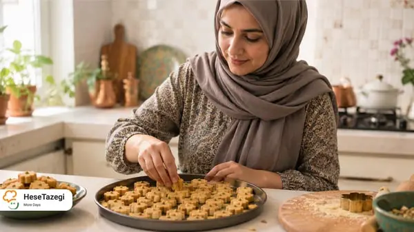 طرز تهیه شیرینی نخودچی