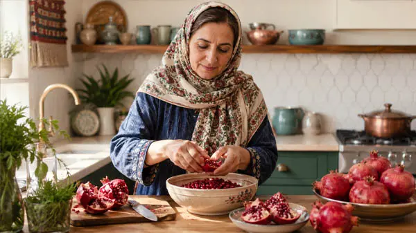طرز تهیه رب انار خانگی-1