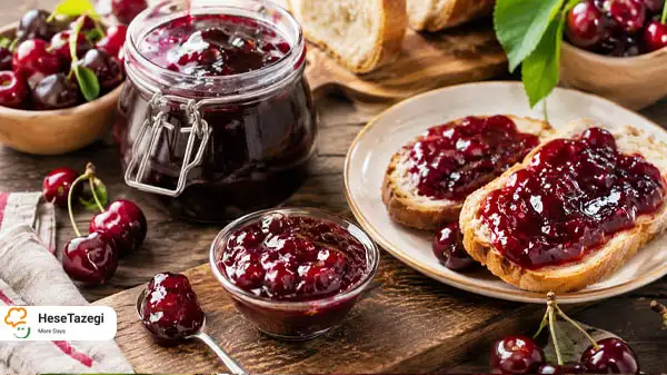 طرز تهیه مربا گیلاس در خانه