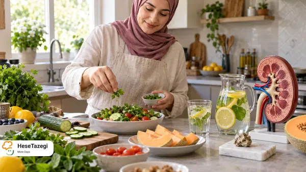 غذاهای های مفید برای سنگ کلیه