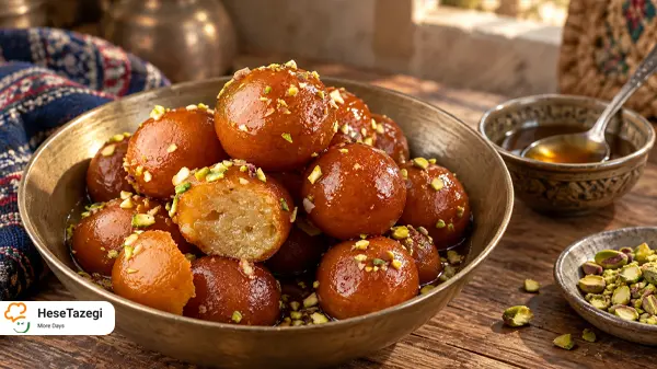 طرز تهیه شیرینی لگیمات بوشهری
