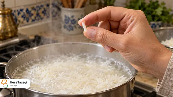 راه قد کشیدن برنج