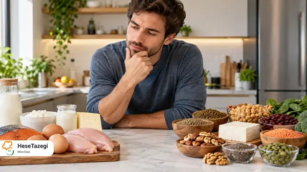 فرق پروتئین حیوانی و گیاهی\
