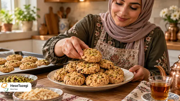 طرز تهیه شیرینی قرابیه تبریز
