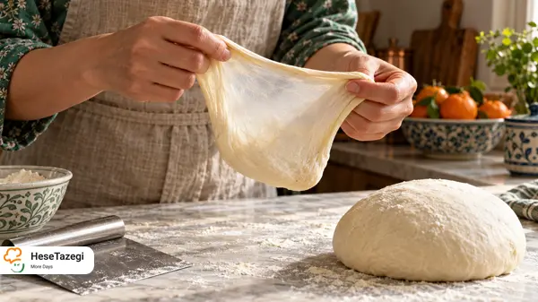 چگونه خمیر به دستمان نچسبد