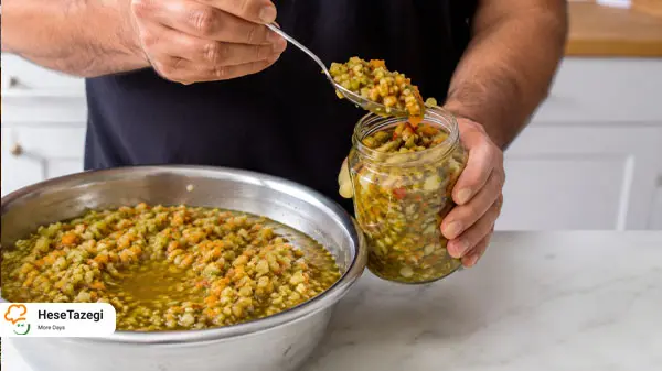 طرز تهیه ترشی لیته