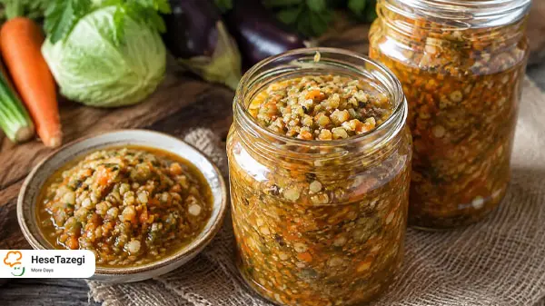 طرز تهیه ترشی لیته -۱