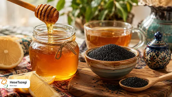 با فواید سیاه دانه و عسل (دوسین) بیشتر آشنا شوید