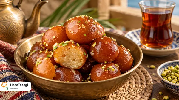 طرز تهیه شیرینی لگیمات بوشهری 