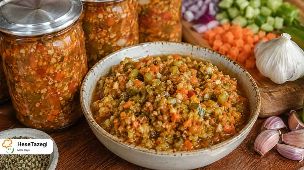 طرز تهیه ترشی لیته در خانه